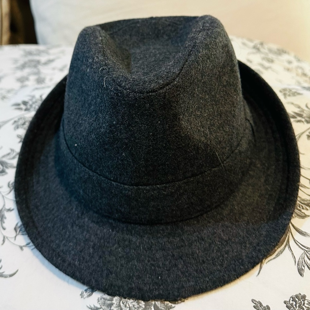 Classic Gray Fedora Hat